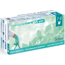 Sempercare Green - klímasemleges púdermentes nitrilkesztyű