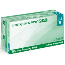 Sempercare Latex púderezett kesztyű