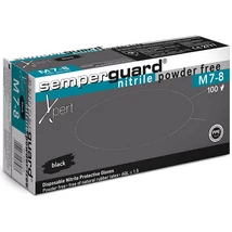 Semperguard Xpert Black púdermentes nitril kesztyű
