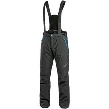 CXS Trenton téli férfi softshell nadrág, fekete/kék