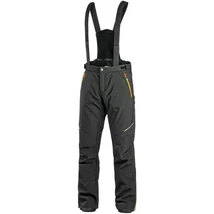 CXS Trenton téli férfi softshell nadrág, HV fekete/sárga/narancs
