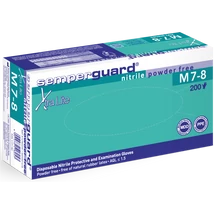 Semperguard XtraLite púdermentes nitril kesztyű 200 db/doboz