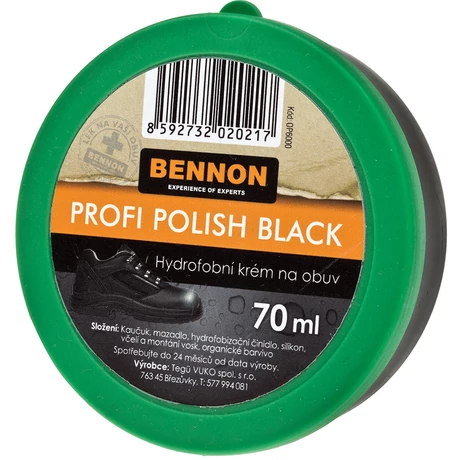 Bennon Profi cipőápoló paszta - 70ml fekete